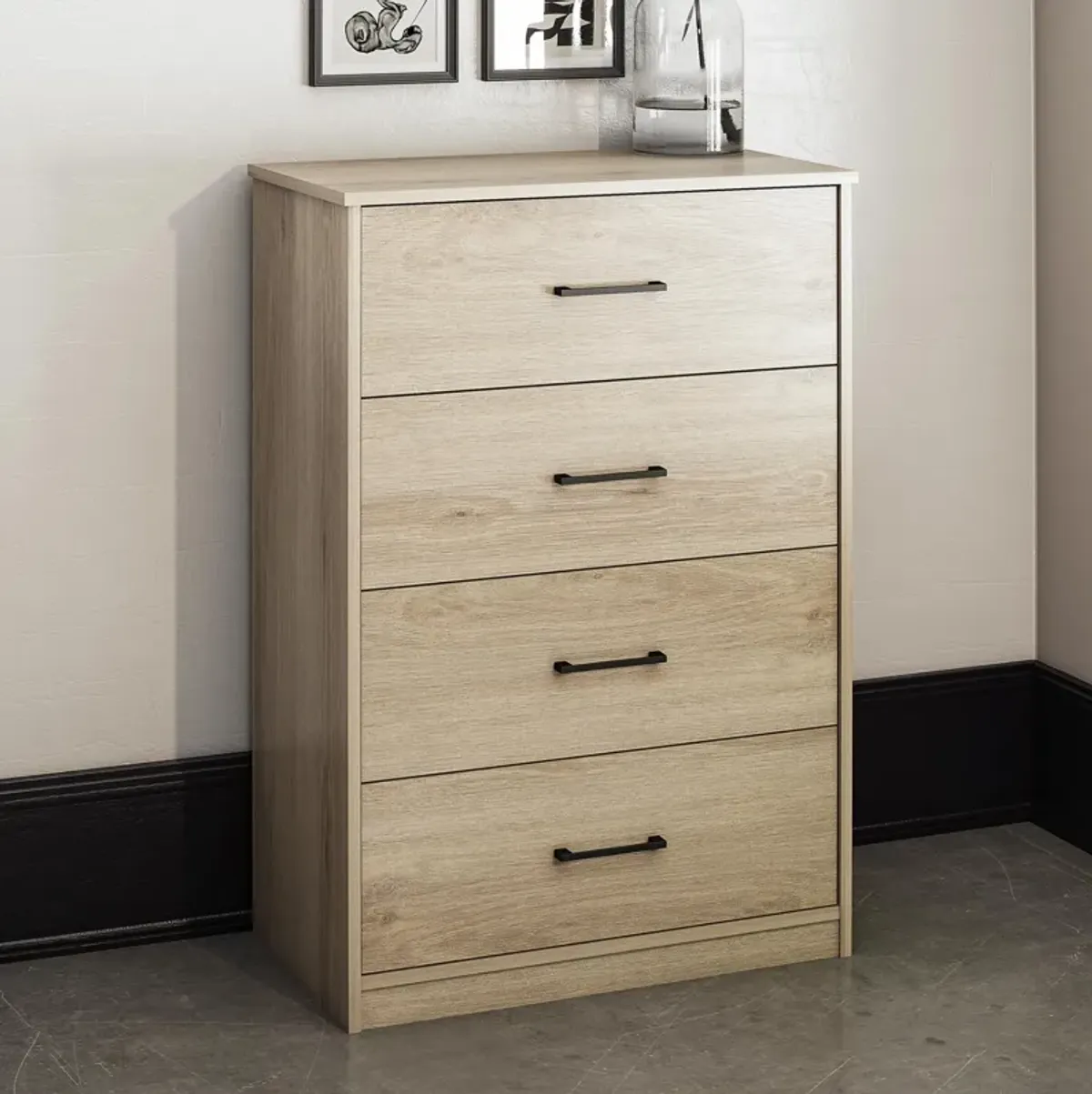 BrEZ Build Pearce 4 Drawer Dresser