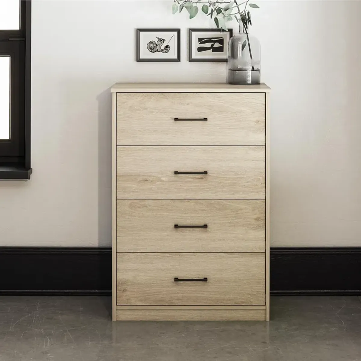 BrEZ Build Pearce 4 Drawer Dresser