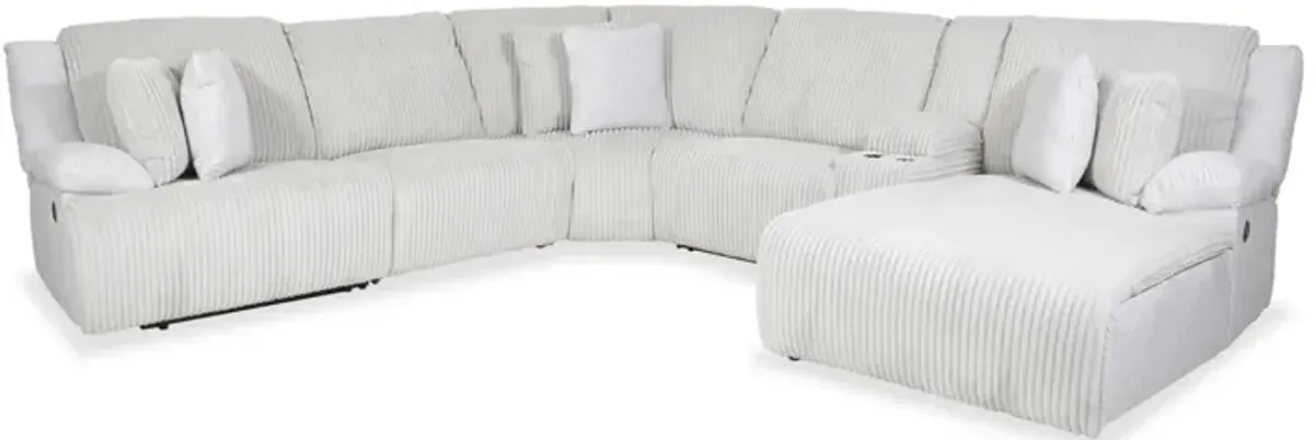 Top Tier 6-Piece Reclining Sectional