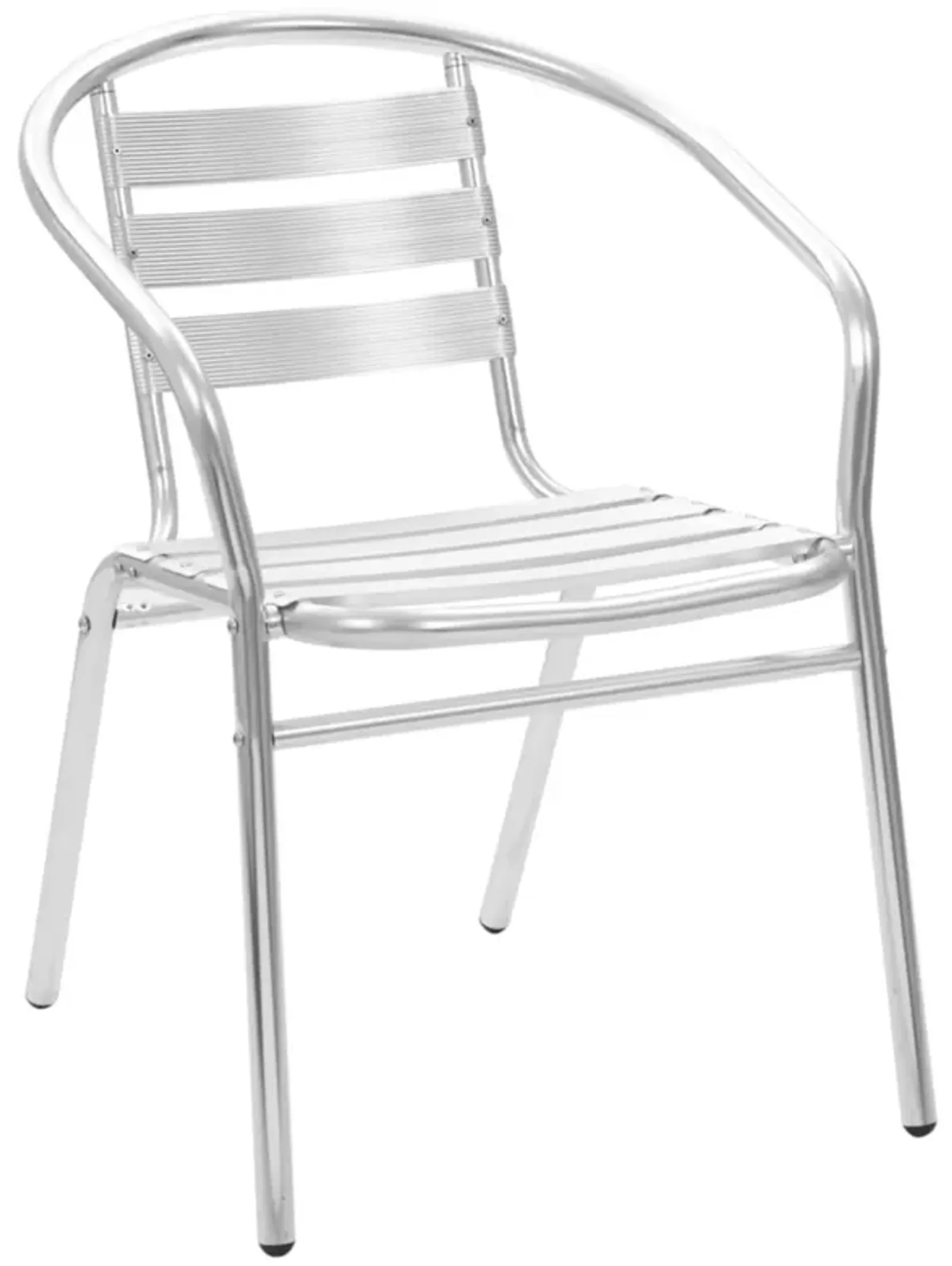 vidaXL Stackable Patio Chairs 4 pcs Aluminum