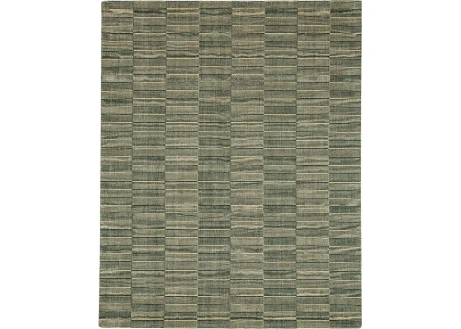 Bobby Berk Broken Stripe Broken Stripe Twilight 5' X 8' Rug