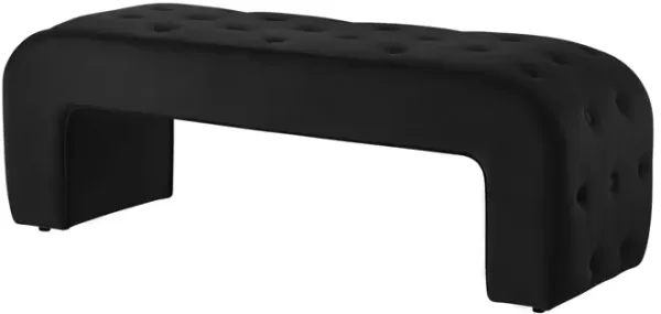 Inspired Home Kevon Velvet Bench