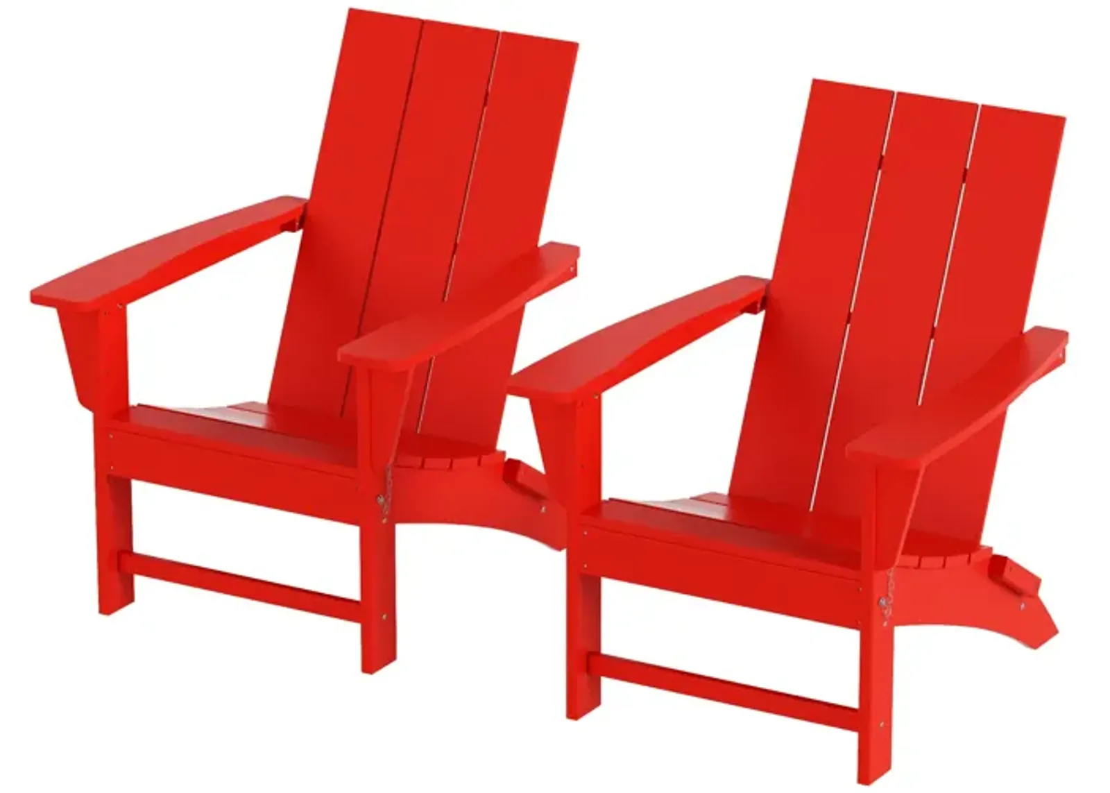 WestinTrends Modern Folding Adirondack Chair (Set of 2)