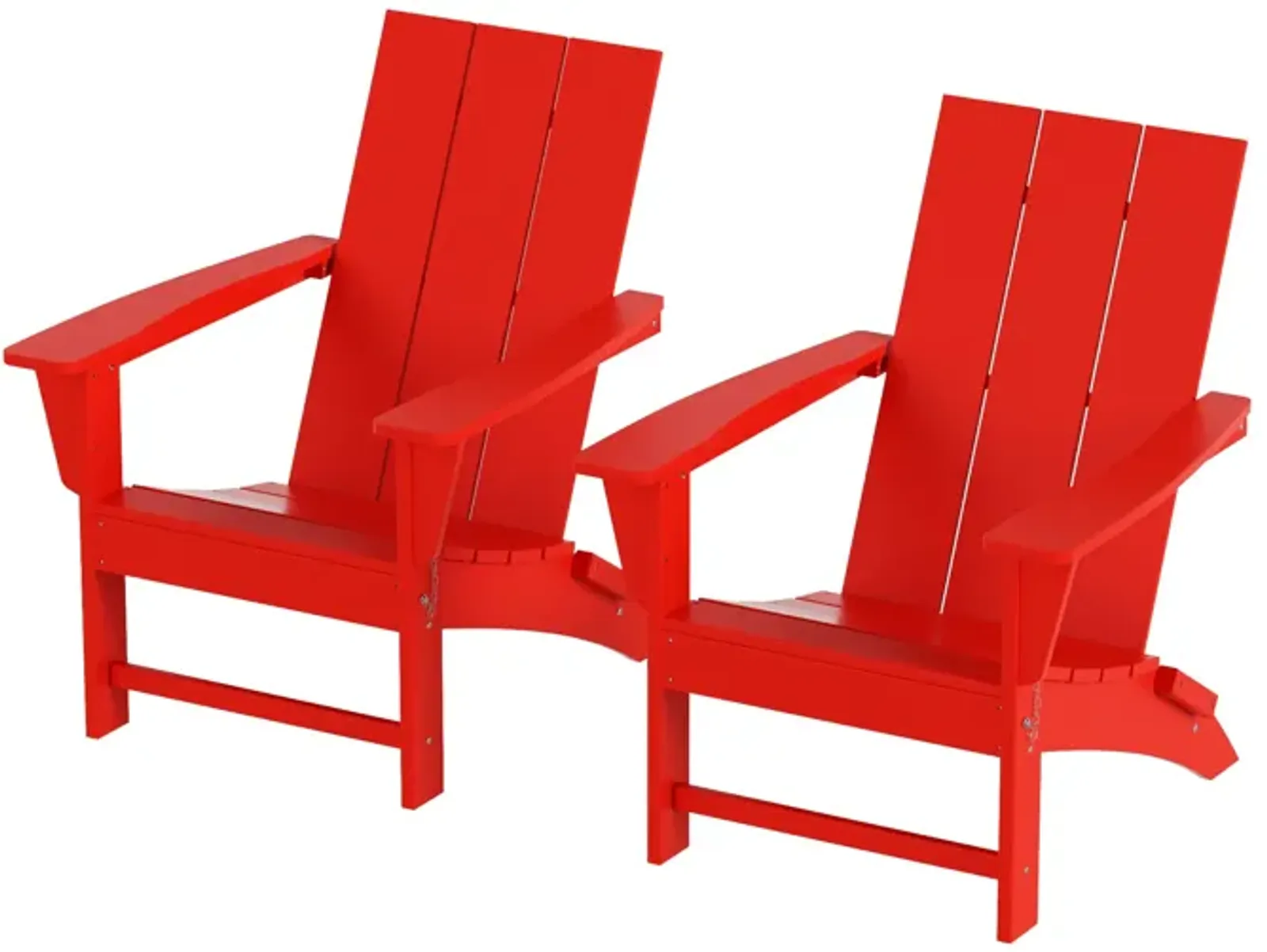 WestinTrends Modern Folding Adirondack Chair (Set of 2)