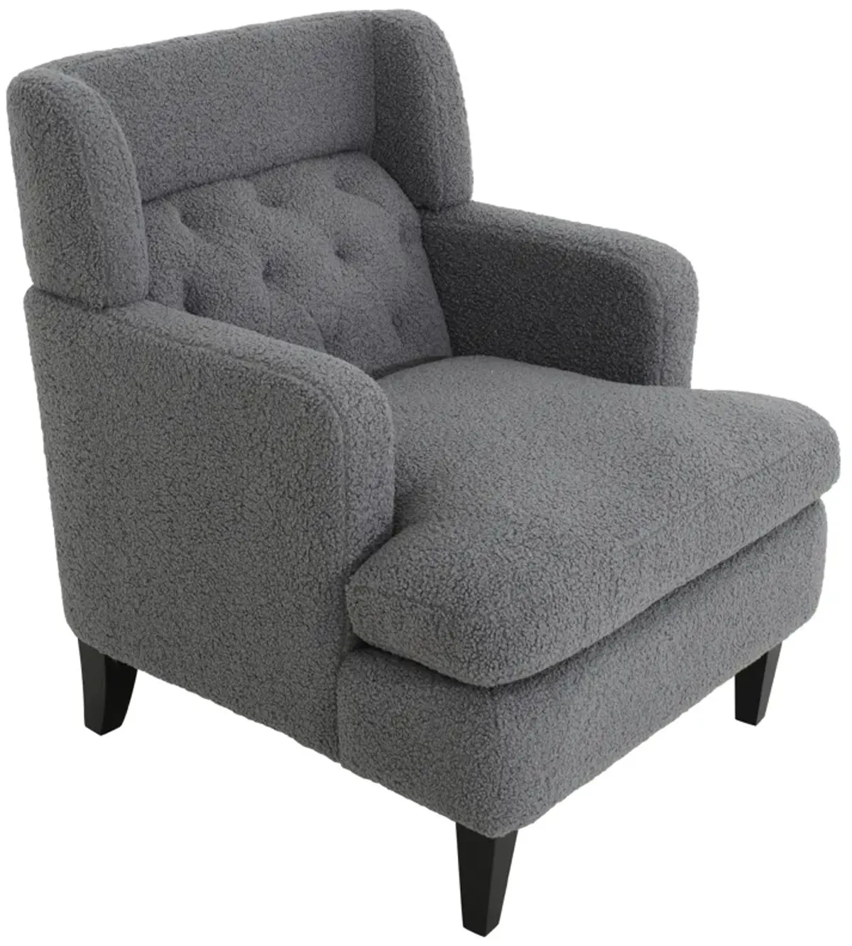 Merax Upholstered Accent Chair Tufted Armchair