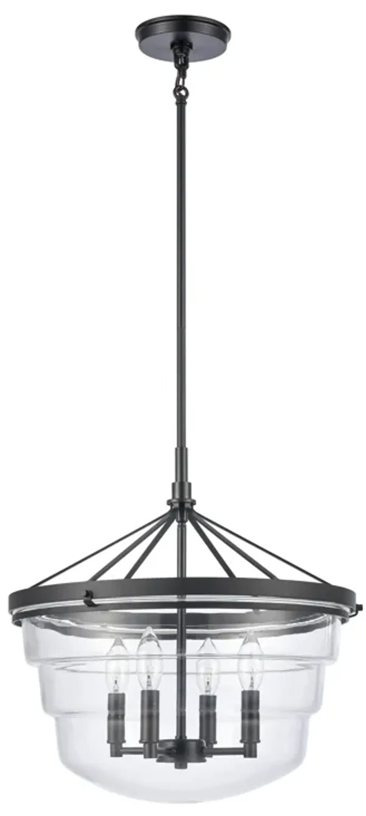 Boyer 18'' Wide 4-Light Pendant