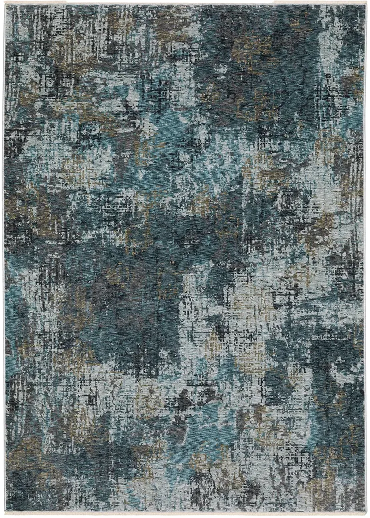 Hayden 5'3" x 7'6" Blue Rug