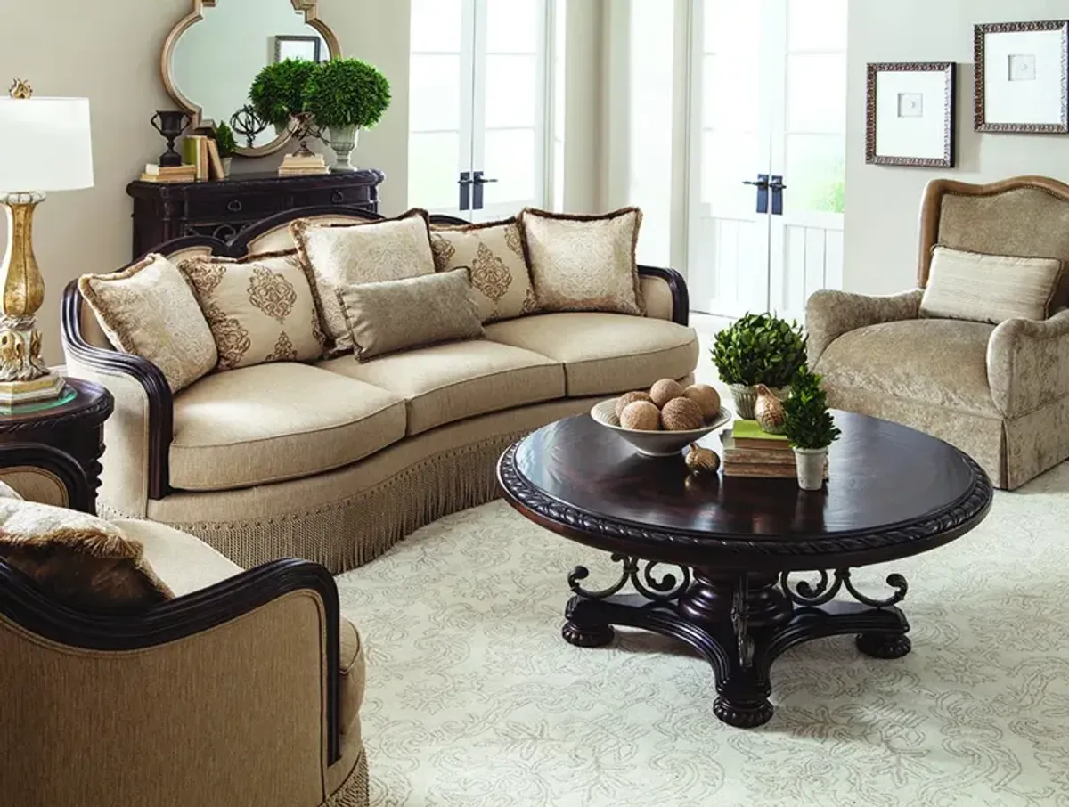 Giovanna Golden Quartz Sofa