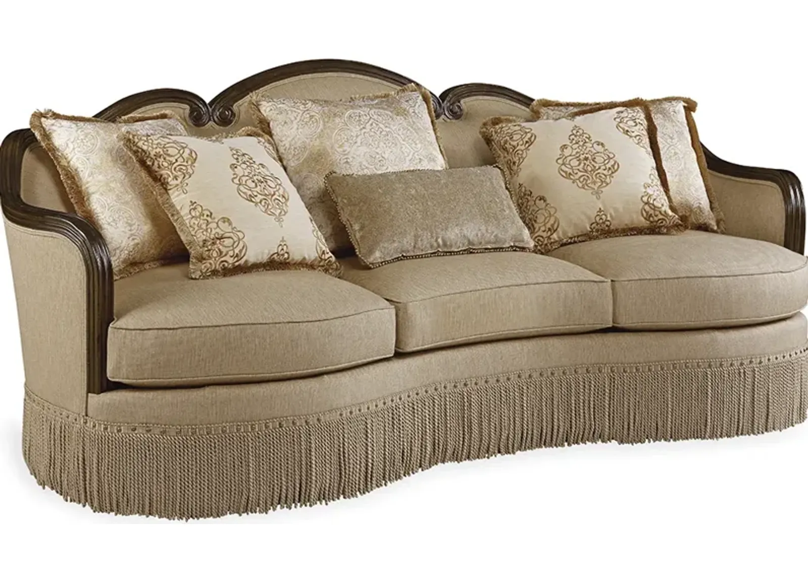 Giovanna Golden Quartz Sofa