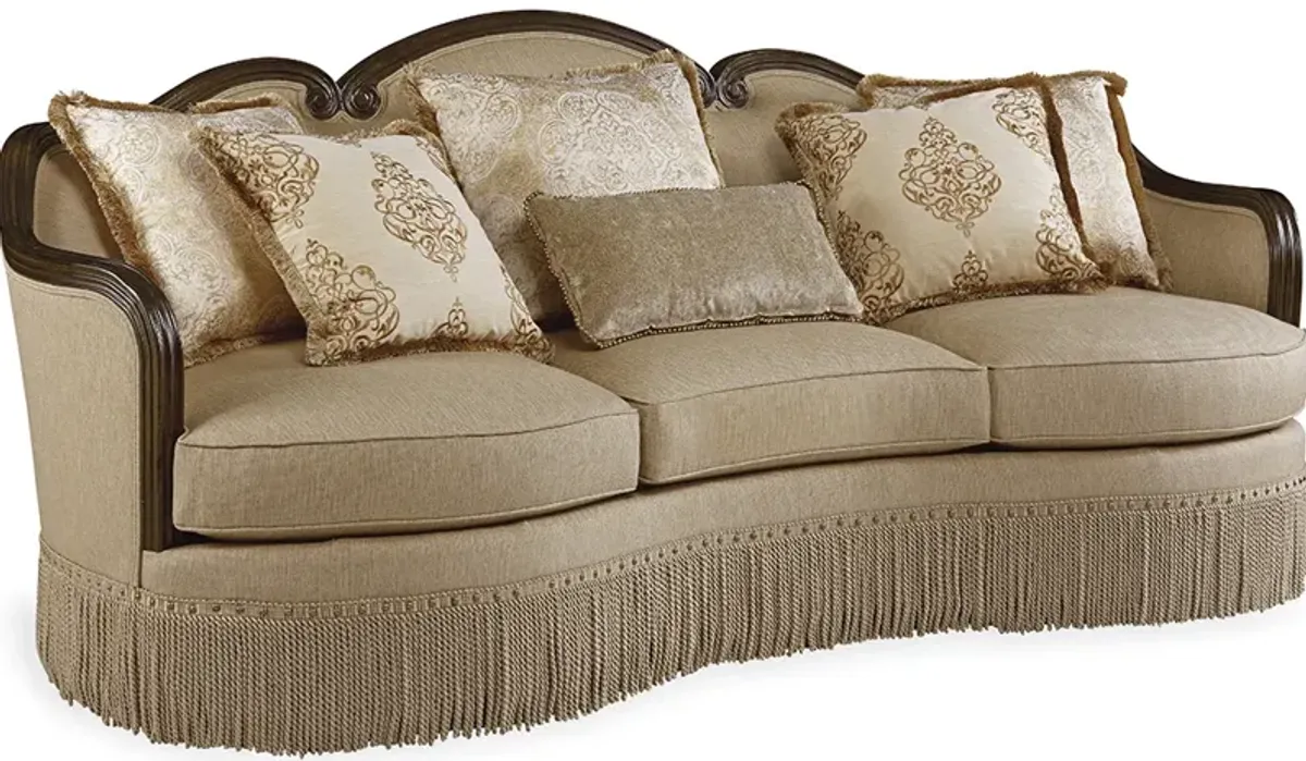 Giovanna Golden Quartz Sofa