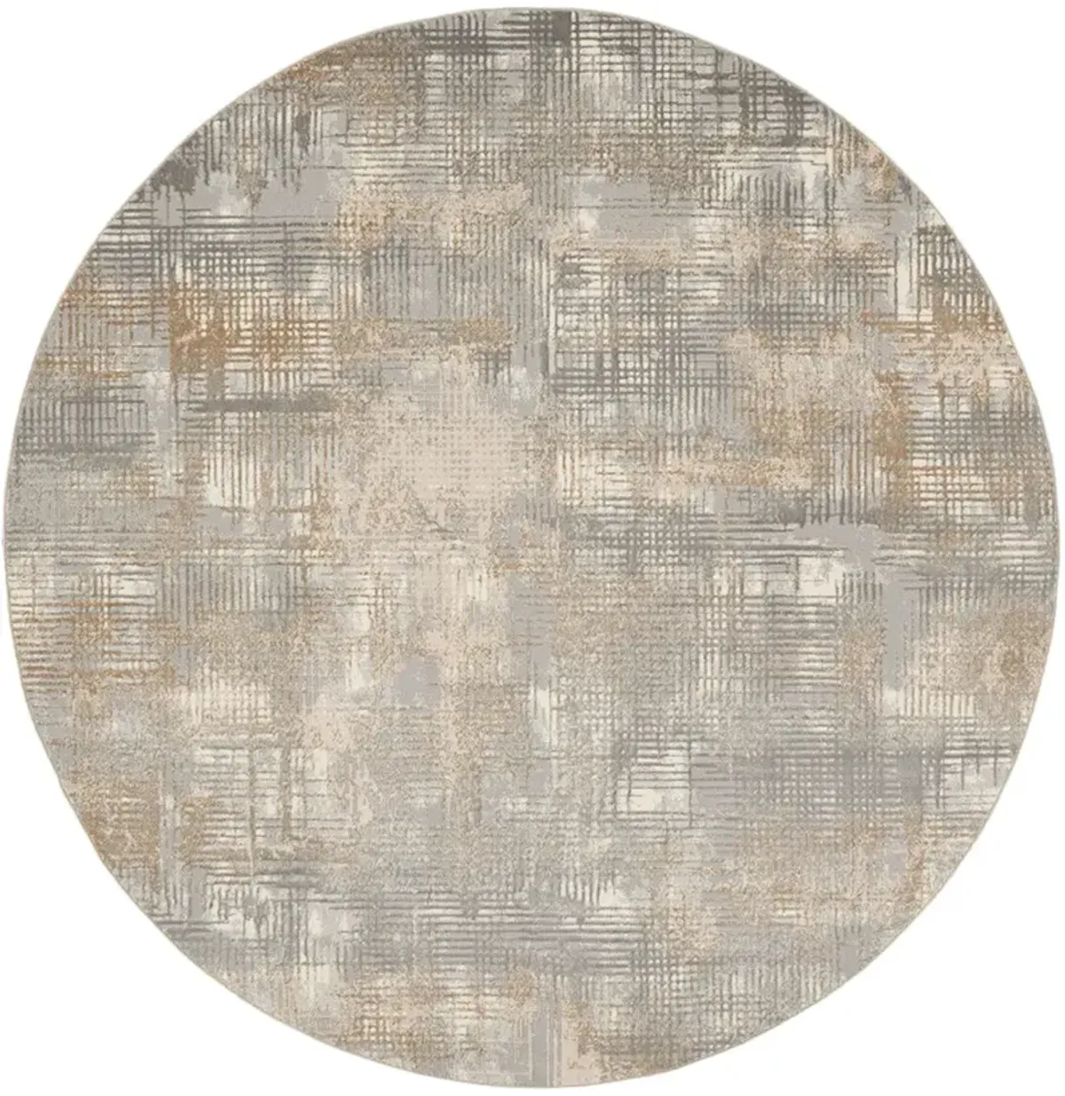 CK950 Rush CK951 Gray/Beige 8' x Round Rug