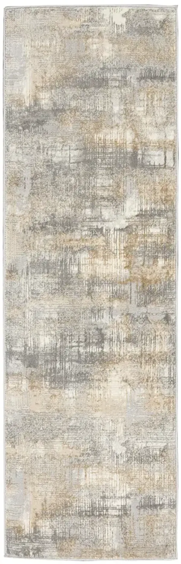 CK950 Rush CK951 Gray/Beige 2'3" x 7'3" Rug