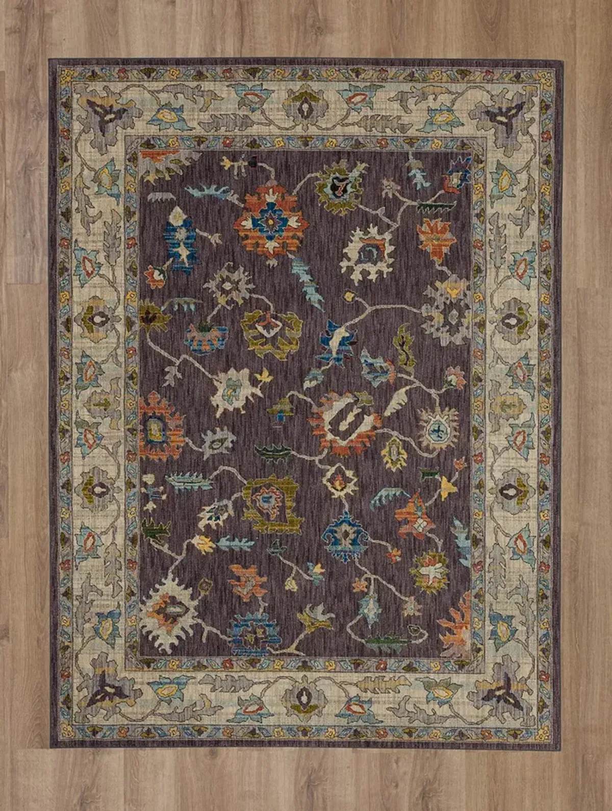 Pandora Fury Eggplant 2' 4" X 7' 10" Rug