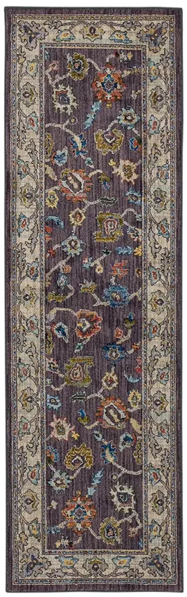 Pandora Fury Eggplant 2' 4" X 7' 10" Rug