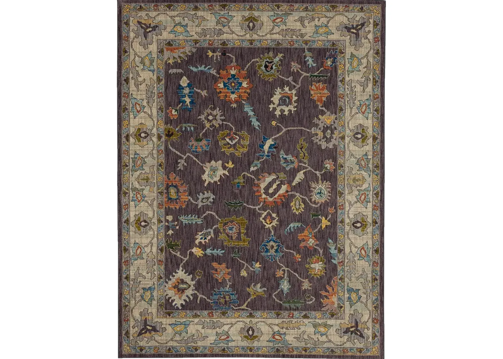 Pandora Fury Eggplant 2' 4" X 7' 10" Rug