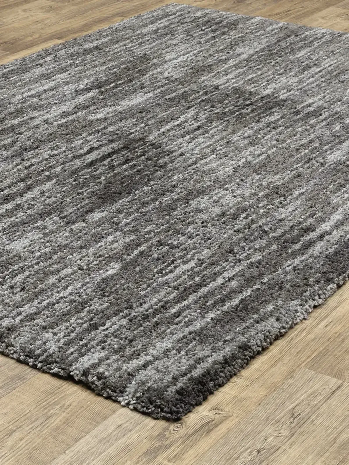 Aspen 2'3" x 7'6" Charcoal Rug