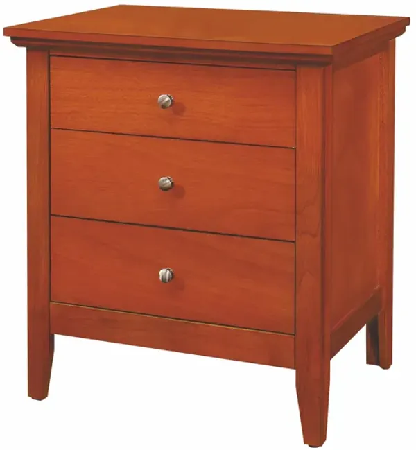 Hammond 3-Drawer Nightstand (26 in. H x 18 in. W x 24 in. D)