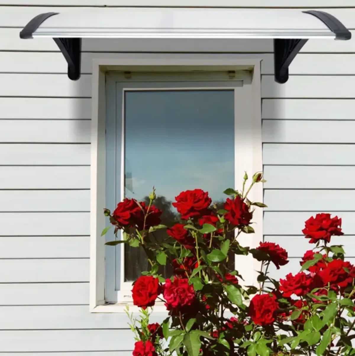 Window and Door Awnings Board with Holder for Household Use