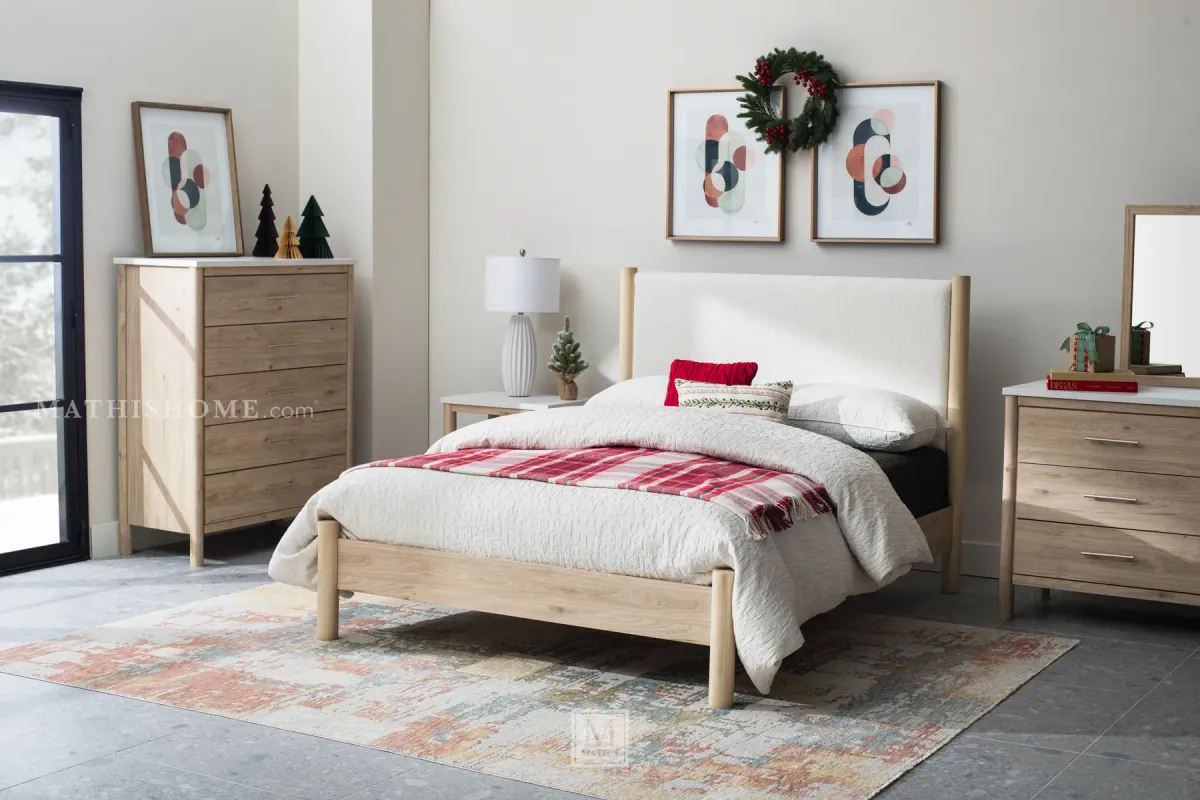 Cadmori 6-Drawer Dresser and Mirror