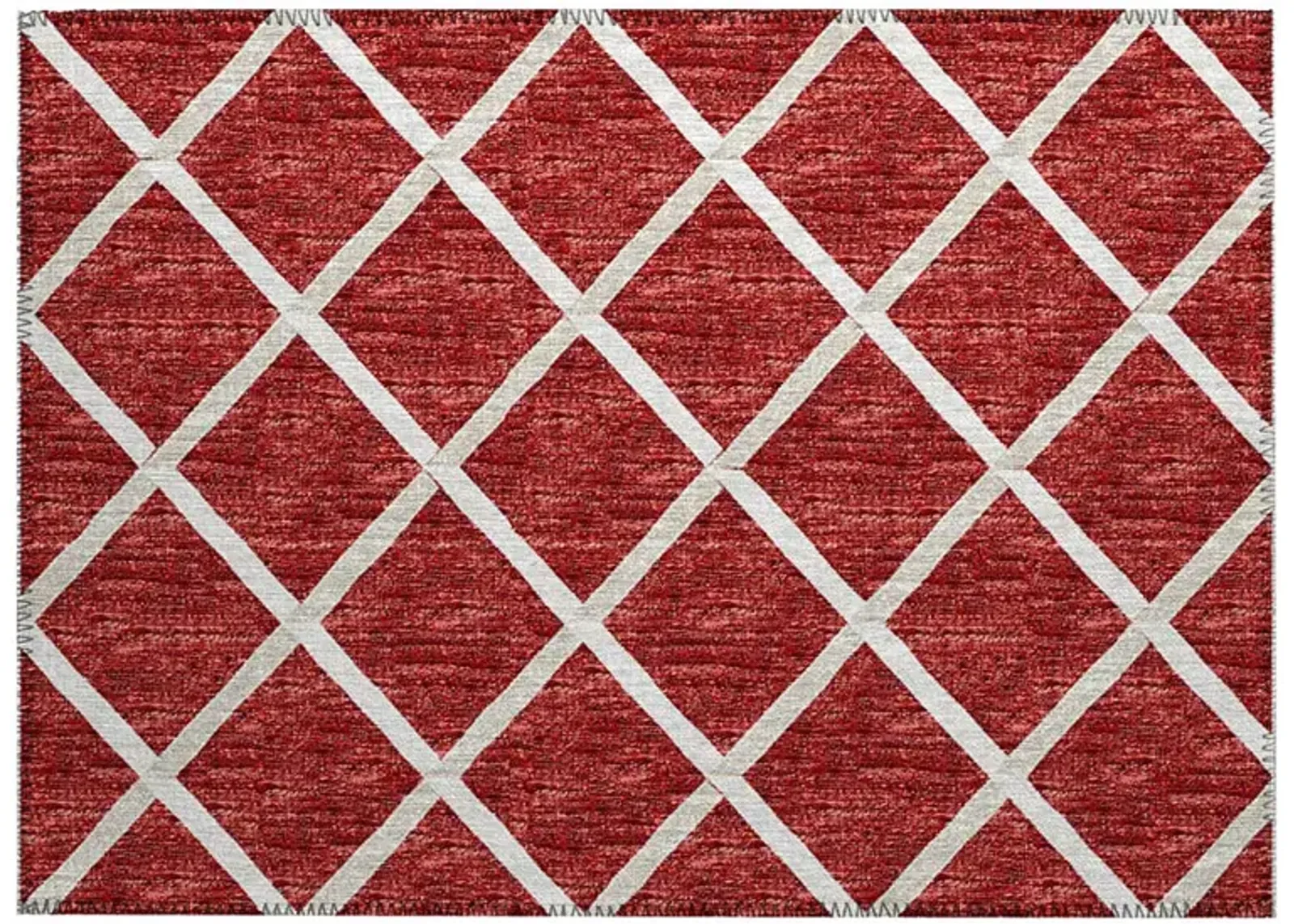 York YO1 Red 20" x 30" Rug