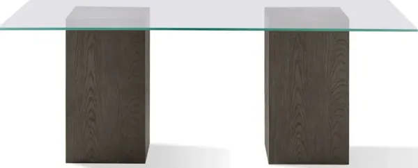 Modesto Rectangular Glass Top Dining