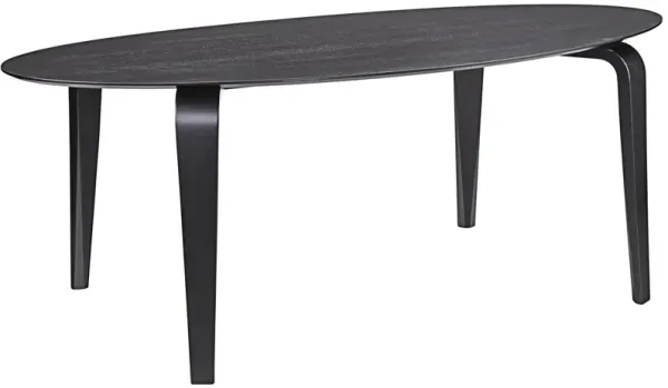 Modway Event Wood Dining Table, Black