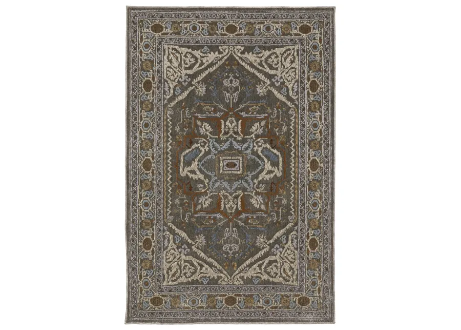 Ellington 3'10" x 5'5" Grey Rug