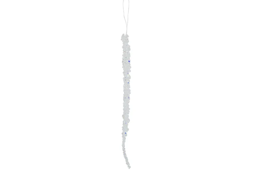 12" Winter Icicle Christmas Ornament