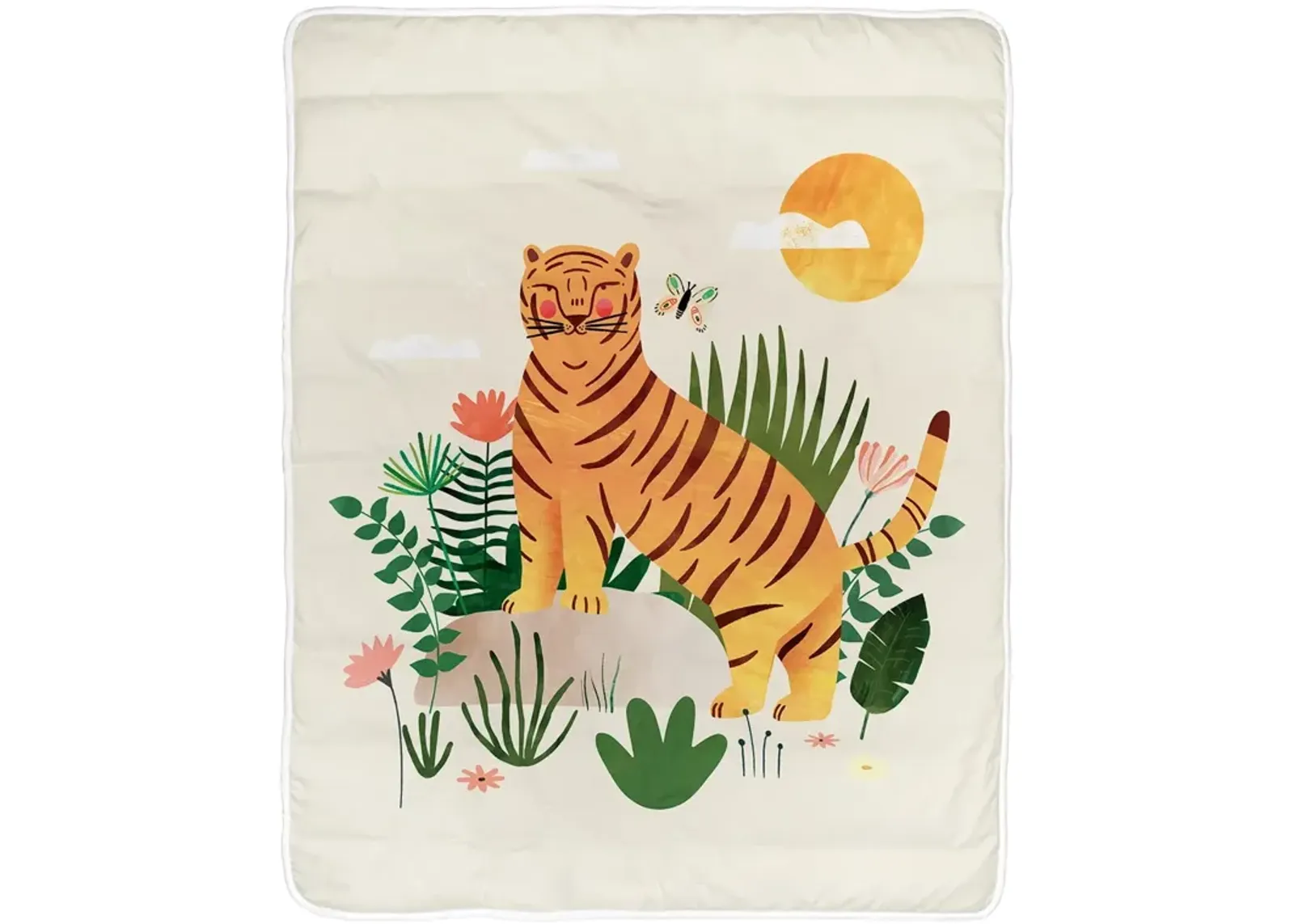 Jungle Cotton Toddler Comforter