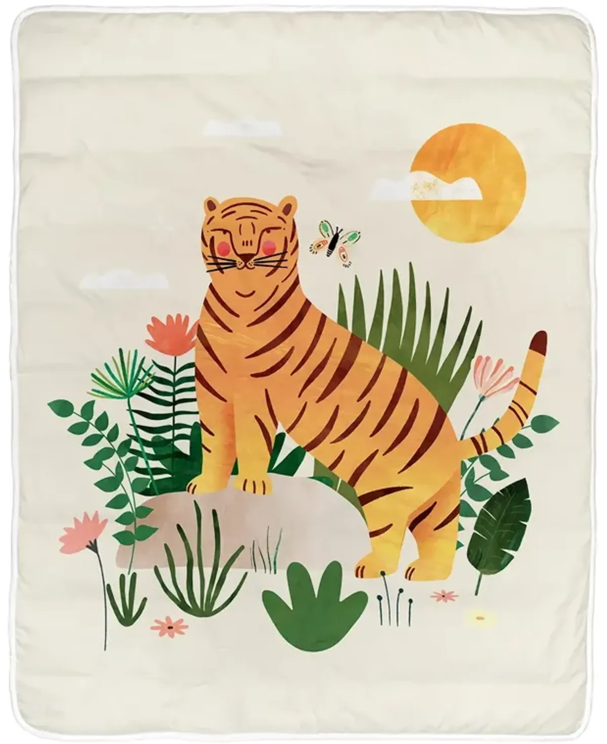 Jungle Cotton Toddler Comforter