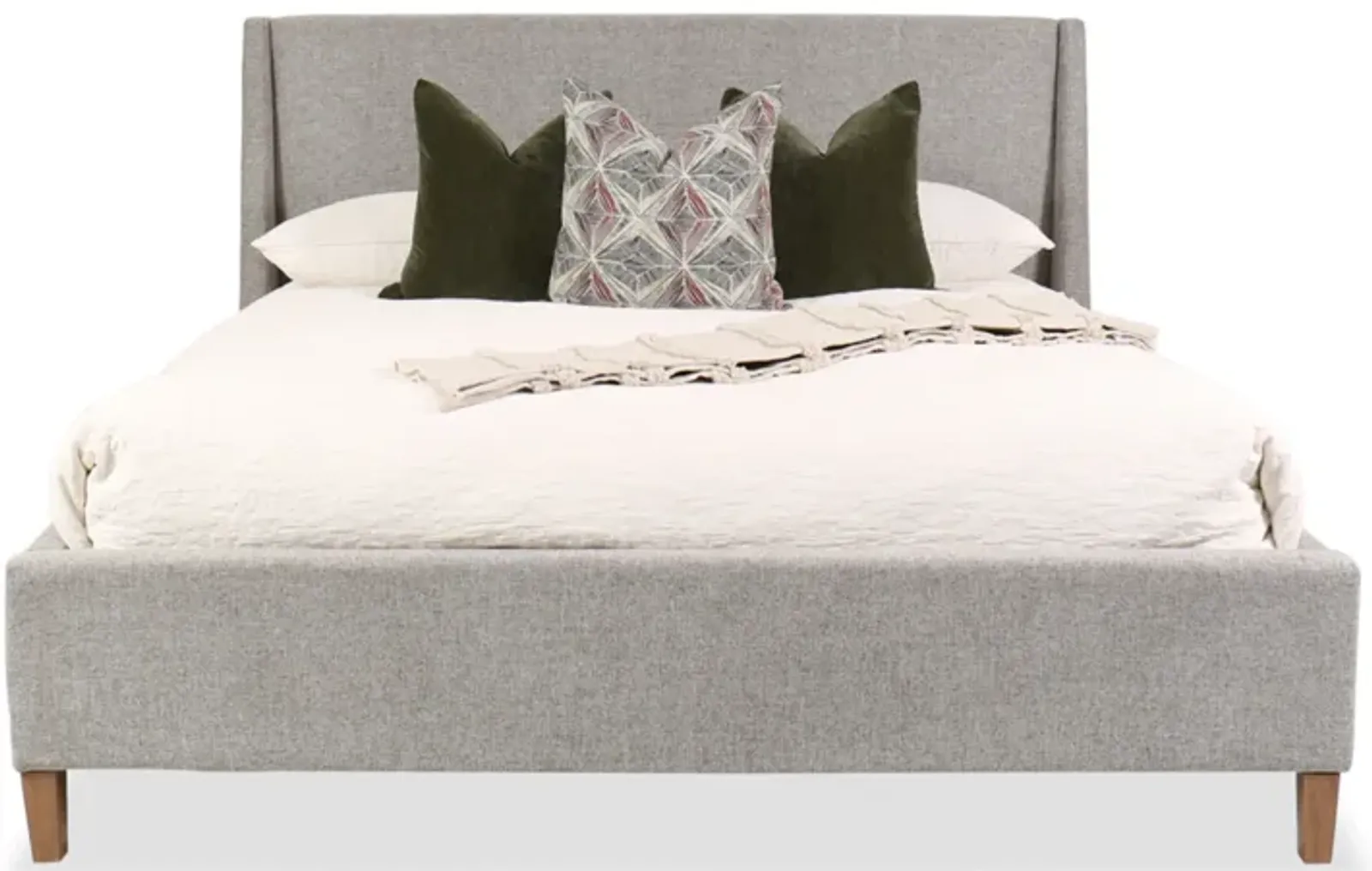 Lindon King Upholstered Island Bed