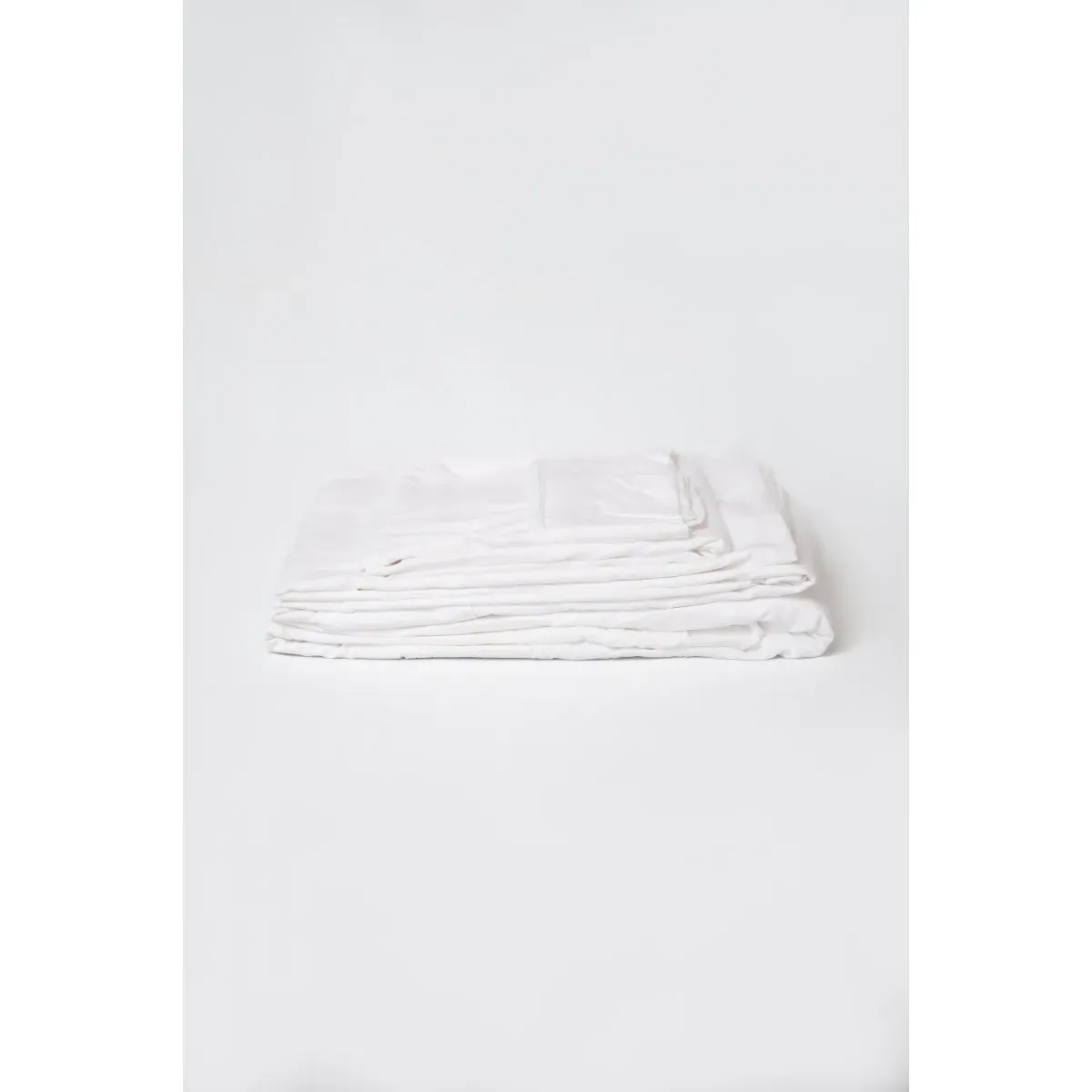 4-Piece White Bamboo Full Hypoallergenic Sheet Set