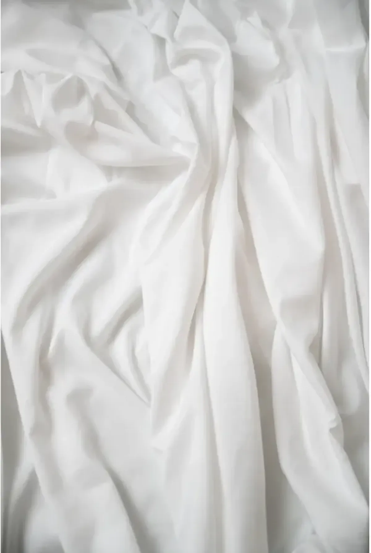 4-Piece White Bamboo Full Hypoallergenic Sheet Set