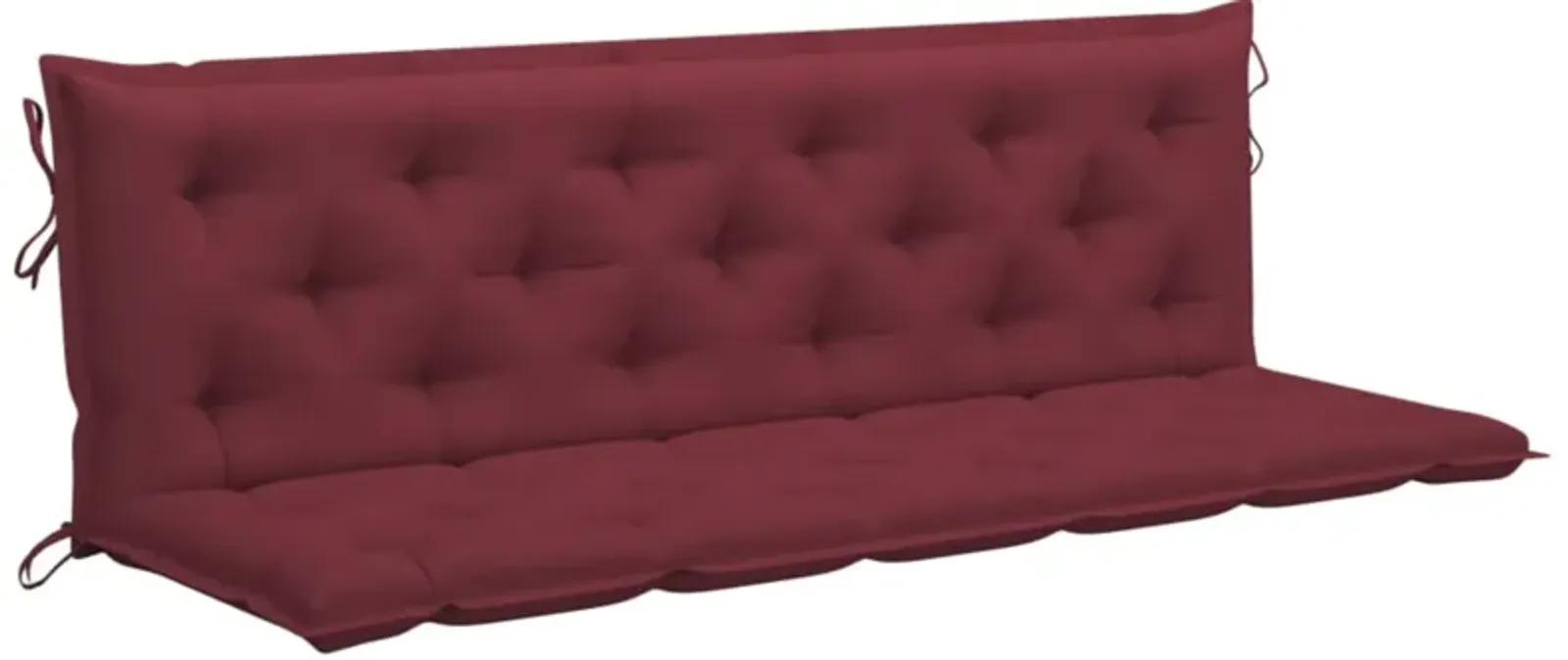 vidaXL Cushion for Swing Chair Wine Red 70.9" Fabric