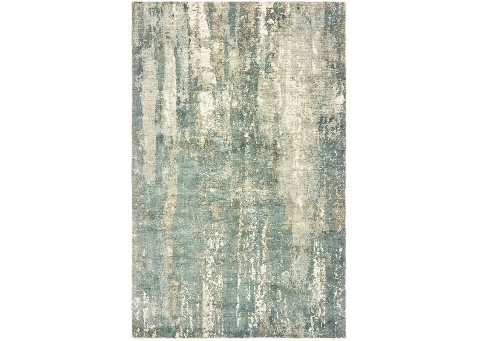 Formations 6' x 9' Blue Rug