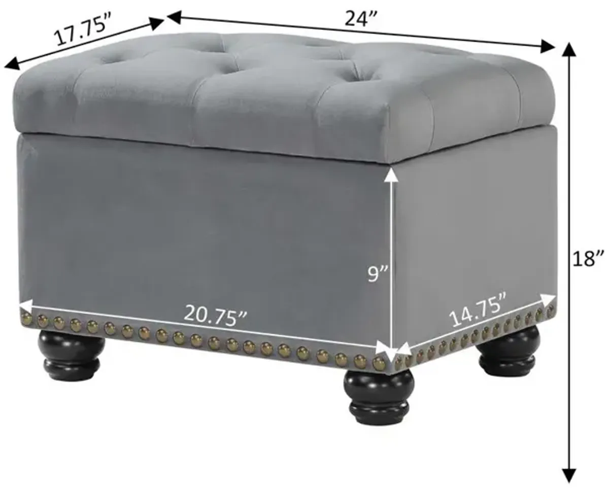 Convience Concept, Inc. 5th Avenue Storage Ottoman