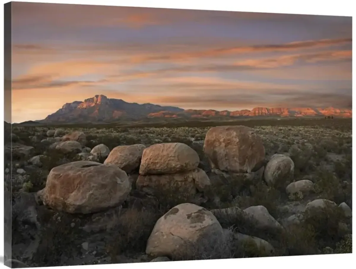 Boulders at Guadalupe Mountains National Park, Texas-Canvas Art-40x30