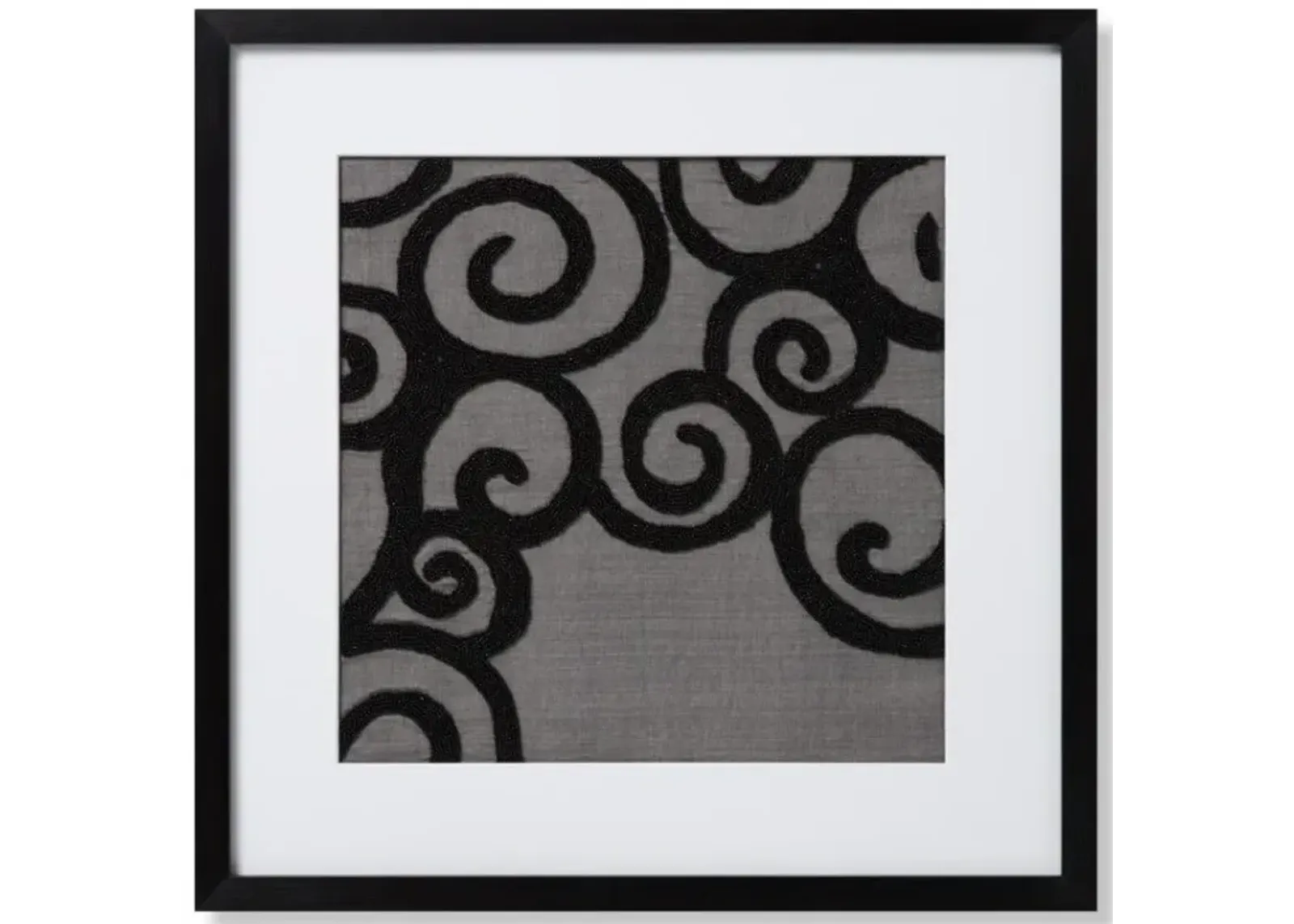 Decadent Grey Black Wall Art