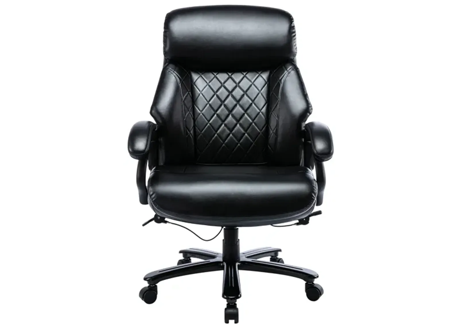 Big and Tall Executive Office Chair, High Back Computer Desk Chair With Extra Wide Seat, 400lbs