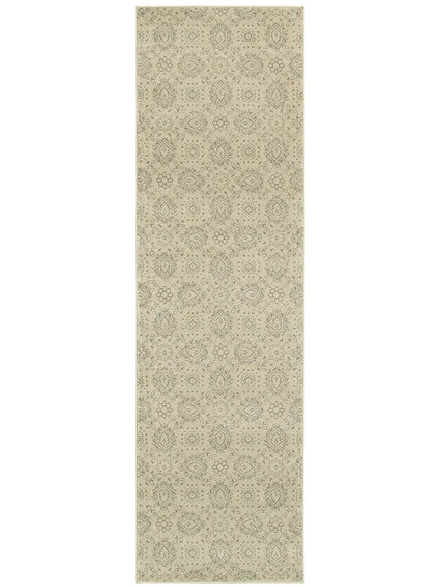 Richmond 2'3" x 7'6" Beige Rug