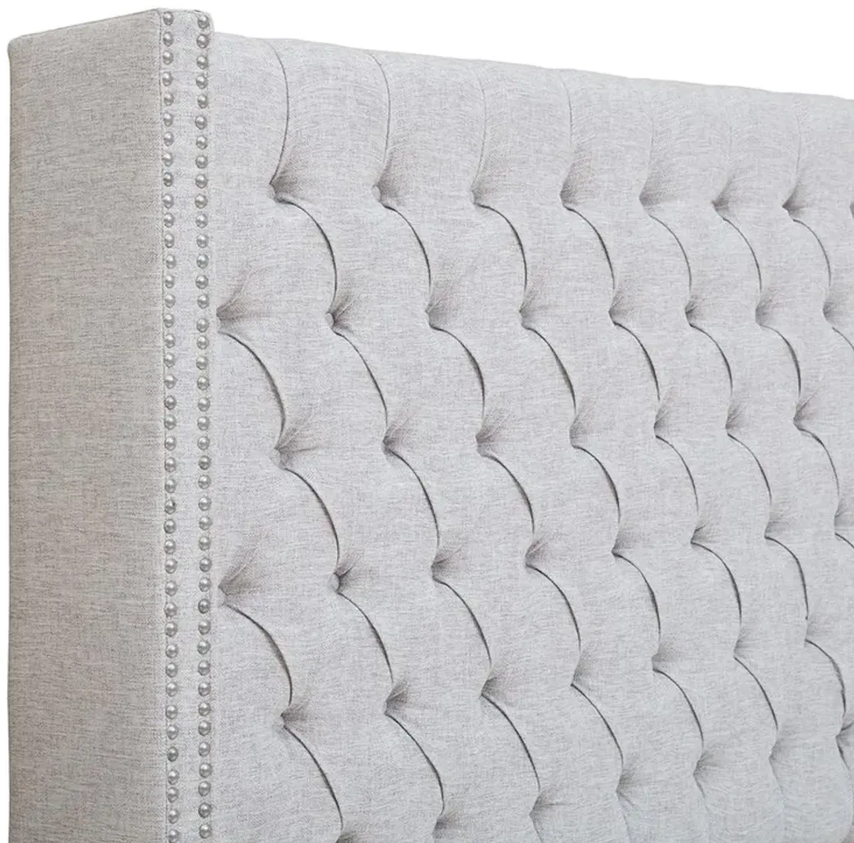 Belen Kox Amelia Queen Upholstered Wingback Headboard, Belen Kox