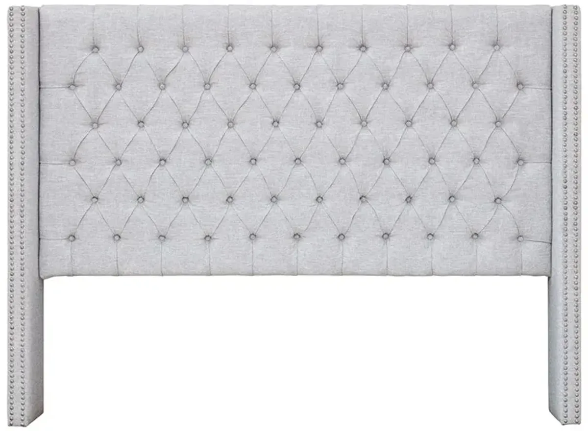 Belen Kox Amelia Queen Upholstered Wingback Headboard, Belen Kox