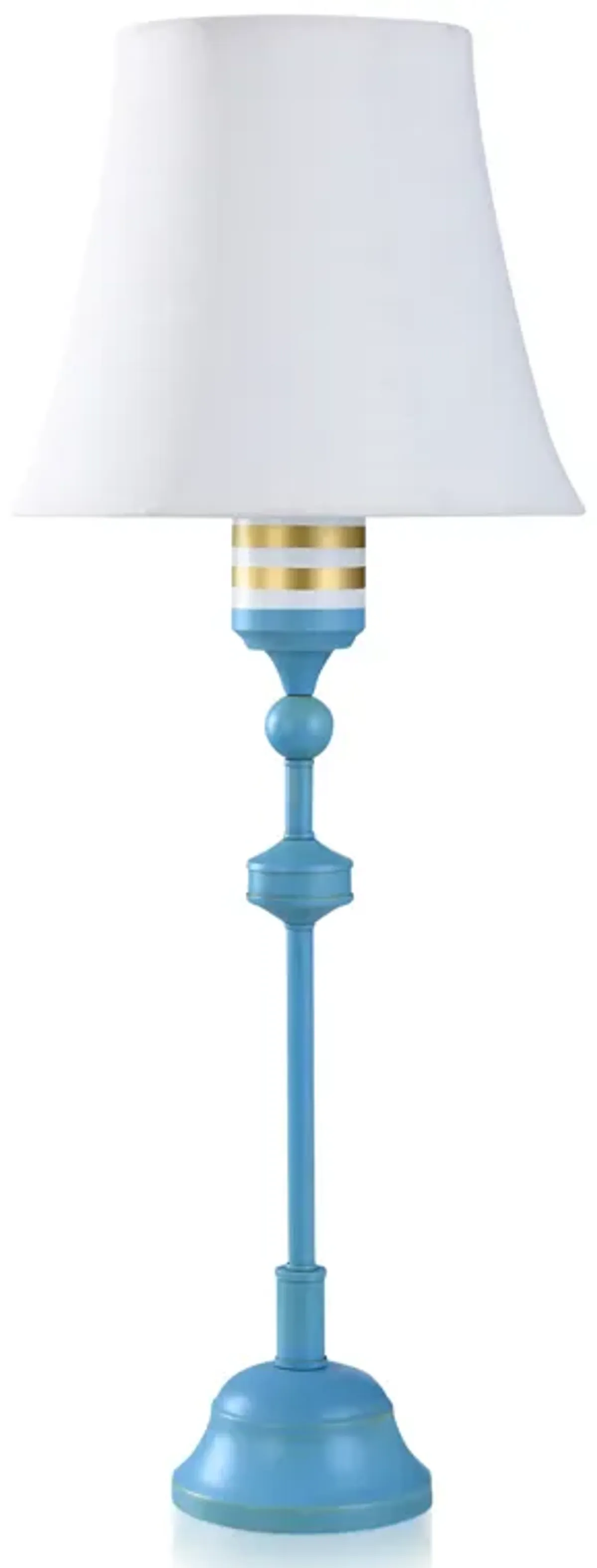 Aqua Metal Lamp