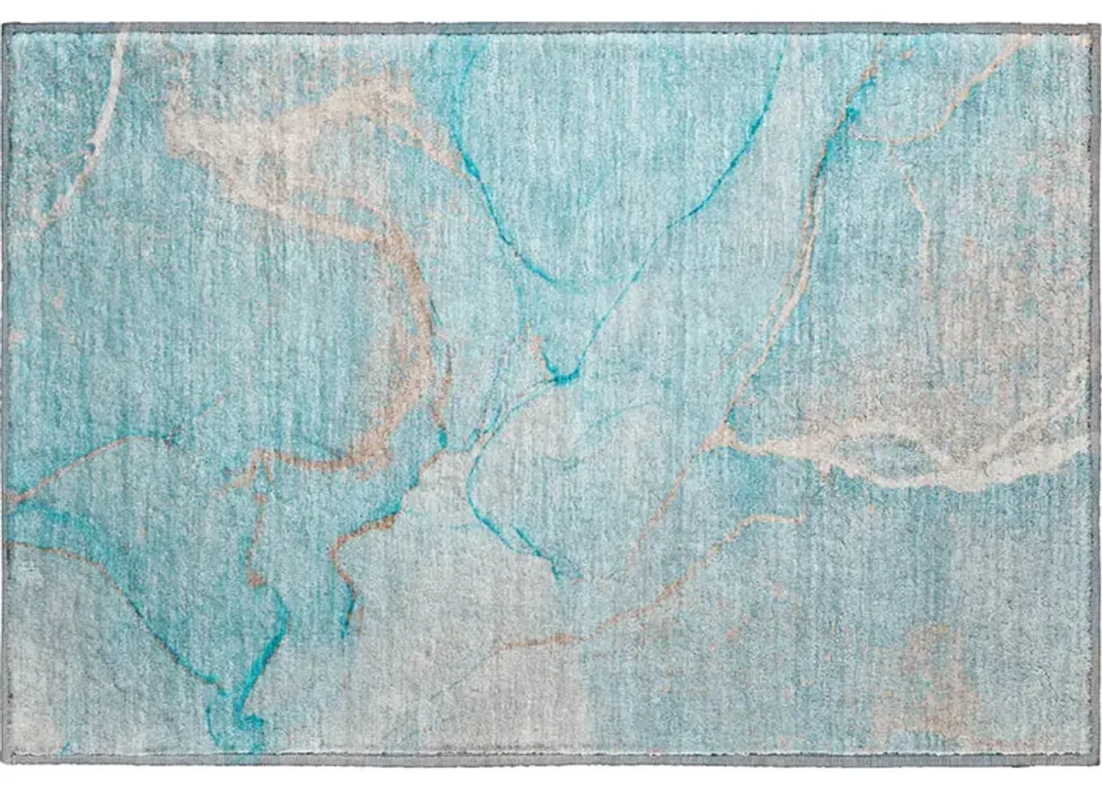 Odyssey OY7 Teal 20" x 30" Rug