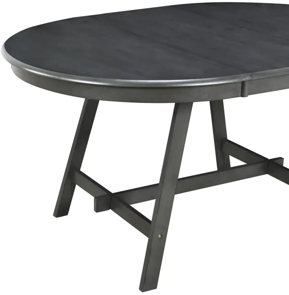 Merax Wood Round Extendable Dining Table