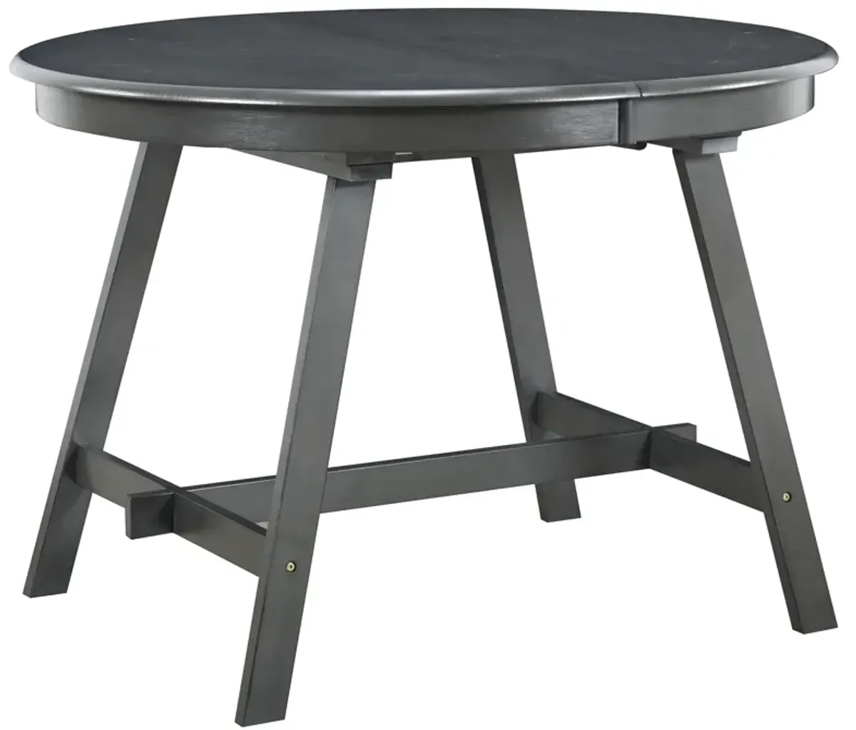 Merax Wood Round Extendable Dining Table