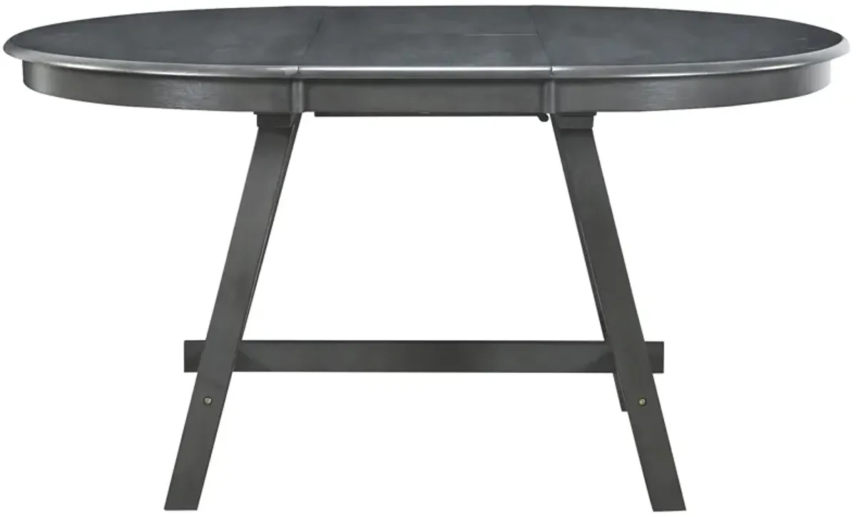 Merax Wood Round Extendable Dining Table