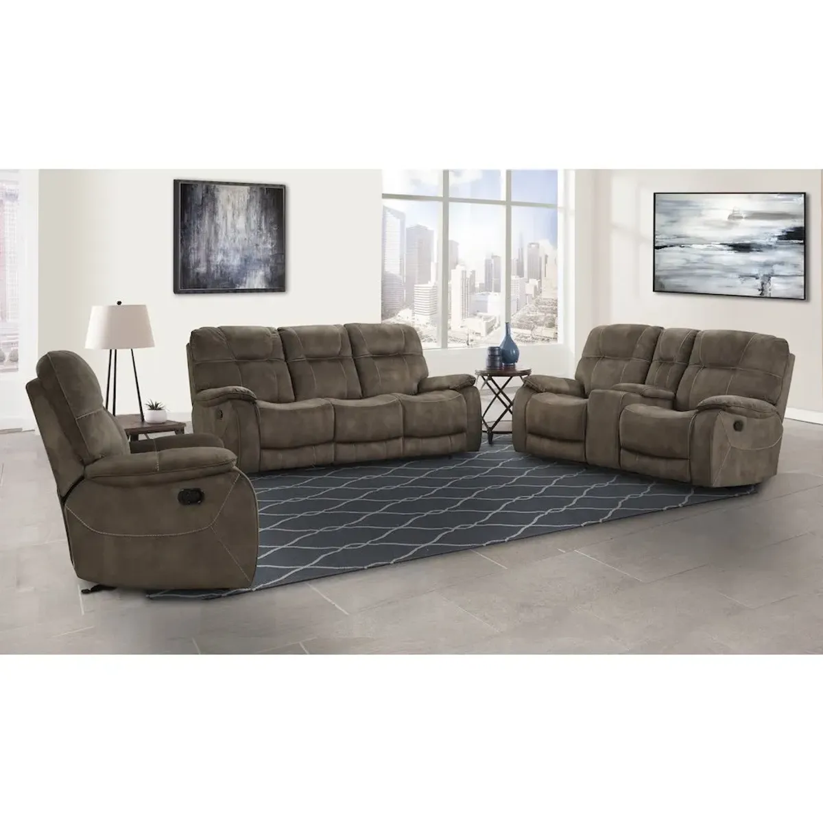 Parker Living Cooper - Shadow Brown Glider Recliner
