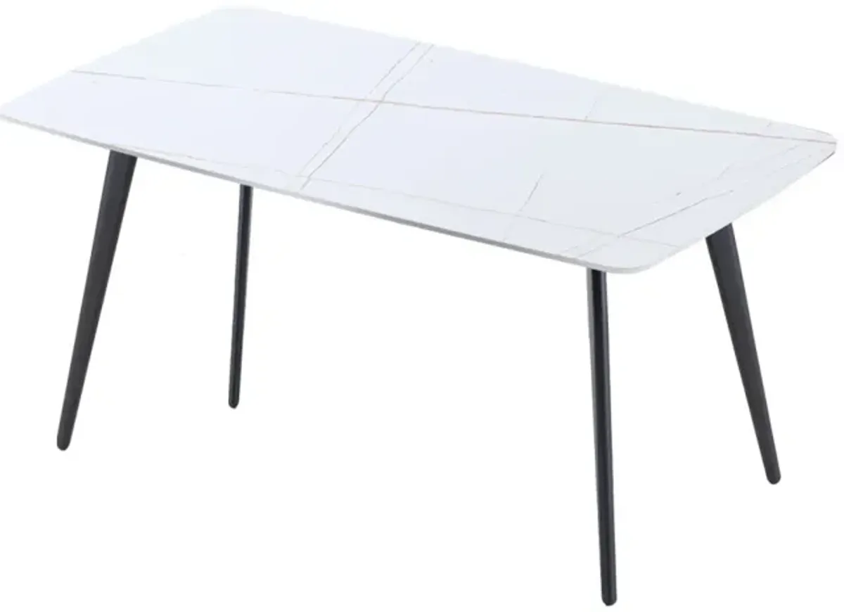 Porcelain Dining Table 63"