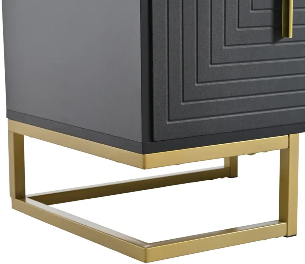 Merax Media Console Table with Cabinets TV Stand